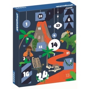 Playmobil - Calendar de Craciun cu 24 de surprize Expeditia dinozaurilor - Img 4