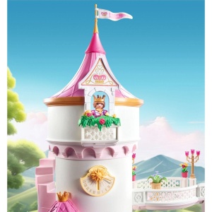 Playmobil - Castelul printesei cu cuplu regal - Img 5