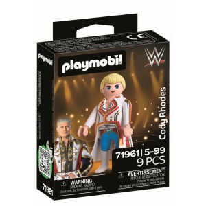 Playmobil - Figurina luptator profesionist Cody Rhodes - Img 2