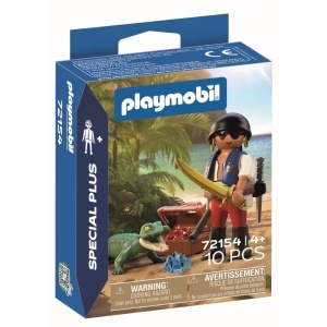 Playmobil - Figurina pirat si caiman - Img 2