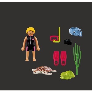 Playmobil - Figurina scafandru si testoasa - Img 4