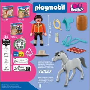 Playmobil - Jucarie de rol Echitatie Western - Img 4