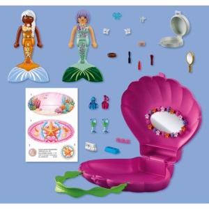 Playmobil - Jucarie de rol Geanta scoica a sirenei - Img 4