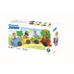 Playmobil - Junior Trenulet cu animale - Img 3