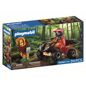 Playmobil - Quad off road pentru aventura si explorare - Img 4