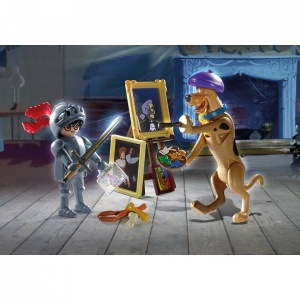Playmobil - Scooby-Doo Aventuri Cu Cavalerul Negru - Img 4