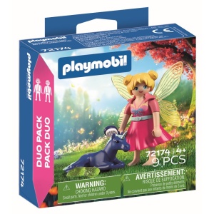 Playmobil - Set 2 figurine zana cu pui de unicorn - Img 5