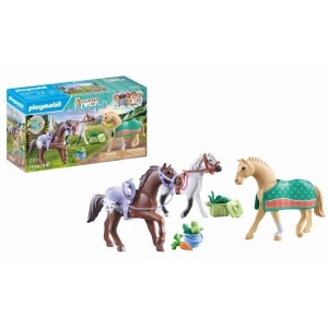 Playmobil - Set 3 Cai Cu Accesorii - Img 2