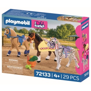 Playmobil - Set 3 cai pentru colectionat - Img 4