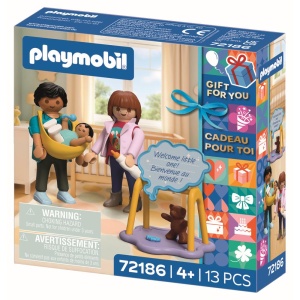 Playmobil - Set cadou pentru nastere Familie cu bebelus - Img 3