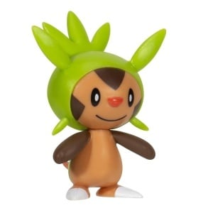 Pokemon - Set 2 figurine Clip n Go, Chespin with Friend Ball W19 - Img 3