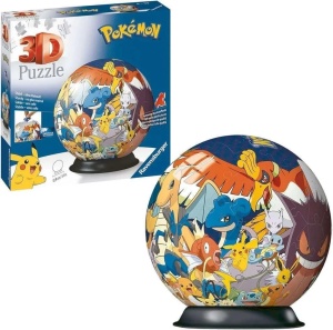 Puzzle 3D Glob Pokemon 73 Piese - Img 6