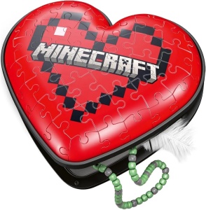 Puzzle 3D Minecraft Inima