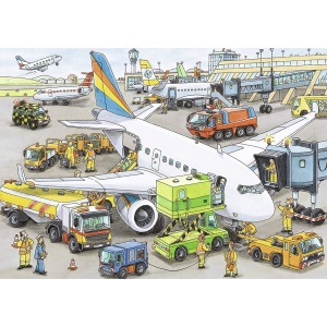 Puzzle Aeroport Ocupat, 35 Piese - Img 2