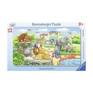 Puzzle Calatorie La Zoo, 15 Piese - Img 2