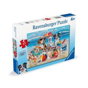 Puzzle catei la plaja 35 piese - Img 3