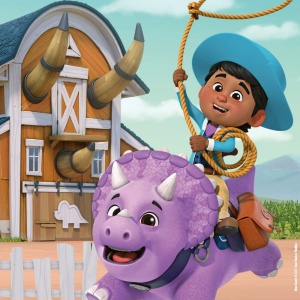 Puzzle Dino Ranch, 3X49 Piese - Img 2