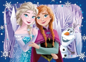 Puzzle Disney Frozen 4X100 - Img 4
