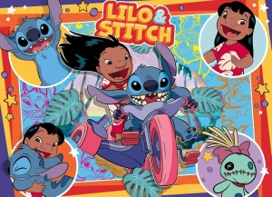 Puzzle Disney Stitch 4X100 - Img 7