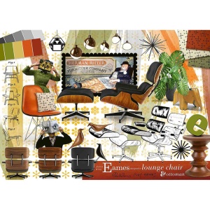 Puzzle Eames Design Clasic, 1000 Piese - Img 2