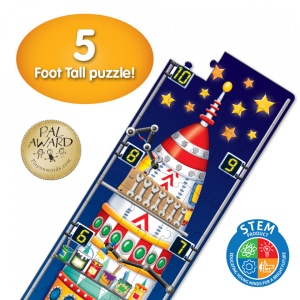 Puzzle Inalt De Podea - Racheta 123 - Img 4