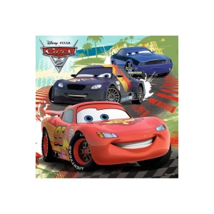 Puzzle Lumea Masinilor De Curse, 3X49 Piese - Img 3