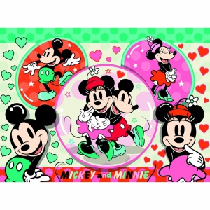 Puzzle Mickey Si Minnie, 150 Piese - Img 2