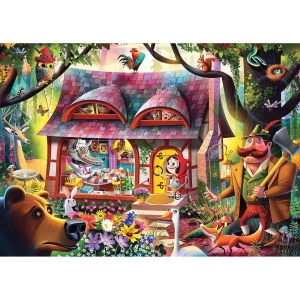 Puzzle Scufita Rosie, 1000 Piese - Img 2