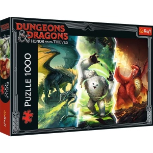 Puzzle Trefl 1000 Dungeons Dragons Legendere Misterioase