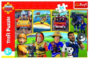 Puzzle Trefl 24 Maxi Pompierul Sam - Img 2