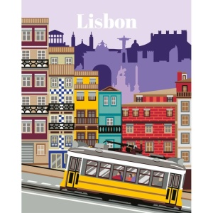 Ravensburger - CreArt pictura pe numere pentru adulti Lisabona - Img 3