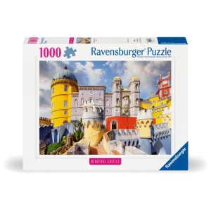 Ravensburger - Puzzle castele minunate Palatul Pena Portugalia 1000 piese - Img 1
