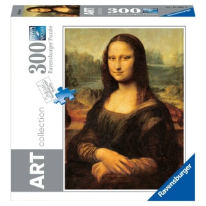 Ravensburger - Puzzle colectia de arta Leonardo da Vinci Mona Lisa 300 piese