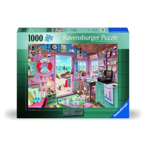 Ravensburger - Puzzle coliba la plaja 1000 piese design nou