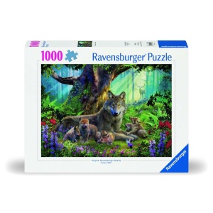 Ravensburger - Puzzle familie lupi 1000 piese design nou - Img 2