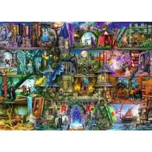 Ravensburger - Puzzle legende si mituri 1000 piese design nou - Img 2