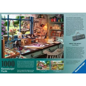 Ravensburger - Puzzle magazinul mestesugurilor 1000 piese design nou - Img 3