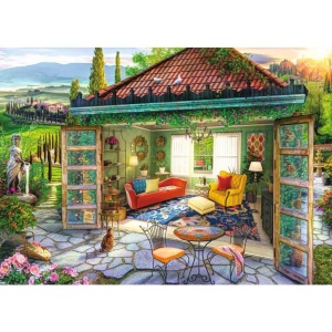 Ravensburger - Puzzle oaza Toscana 1000 piese design nou - Img 2