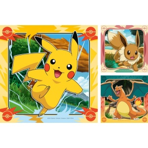 Ravensburger - Puzzle Pokemon 3x49 piese - Img 3