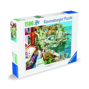 Ravensburger - Puzzle romantism in Cinque Terre 1500 piese design nou - Img 2