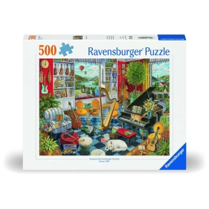 Ravensburger - Puzzle sala de muzica 500 piese design nou