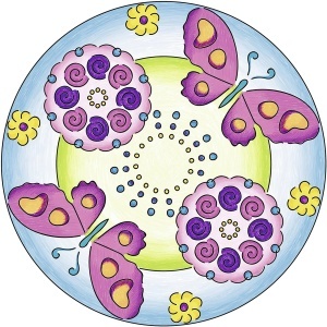 Ravensburger - Set De Creatie Mandala Flori Si Fluturi - Img 7