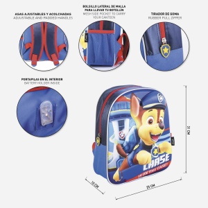 Rucsac Paw Patrol 3D cu luminite, 25x31x10 cm - Img 5