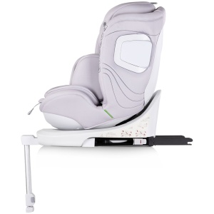 Scaun auto Chipolino Clima Air I-Size 40-150 cm cu sistem Isofix si sezut rotativ cloud - Img 4