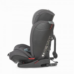 Scaun auto cu Isofix grupa 9-36 kg Elara Raven Gray - Img 6