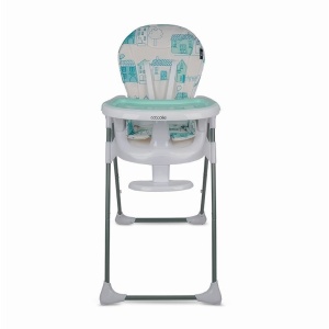 Scaun de luat masa Coccolle Fino Pastel Turquoise - Img 3