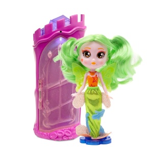Set de joaca cu papusa sirena Bright Fairy Friends, castel si accesorii - Img 8