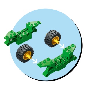 Set Jucarii LEGO DUPLO® - Spin si Electro în dino-vehicule (11198) - Img 3