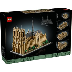 Set LEGO Architecture - Notre-Dame de Paris (21061) - Img 3