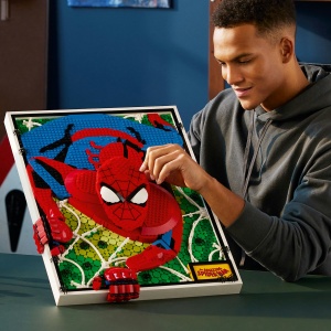 Set LEGO Art - Uimitorul Spider-Man (31209) - Img 5
